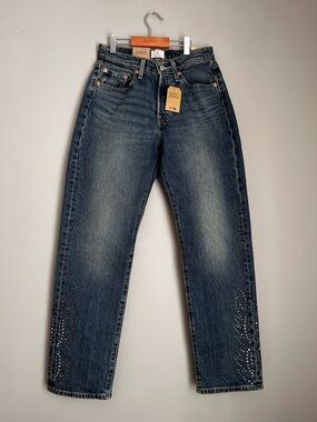 Levi's Women's 501 Curve Western Rhinestone